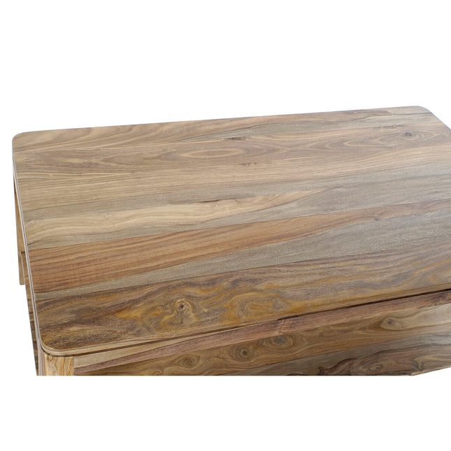 Tischdekoration DKD Home Decor 115 x 60,5 x 45 cm natürlich Holz Aluminium