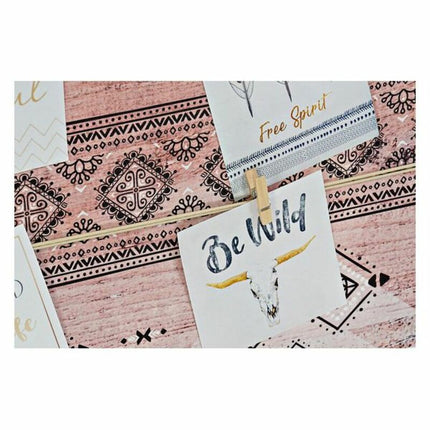 Fotorahmen DKD Home Decor Leinwand Braun Ethnisch 60 x 2 x 30 cm