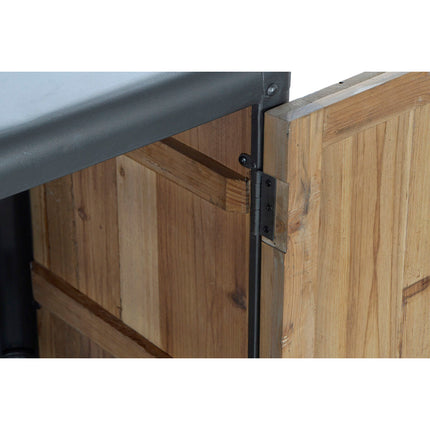 Anrichte DKD Home Decor MB-171204 144 x 45 x 75 cm Tanne natürlich Metall Hellgrau