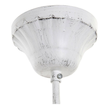 Deckenlampe DKD Home Decor LA-171349 63,5 x 63,5 x 122 cm Metall Weiß 220 V 40 W Holz MDF