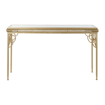 Konsole DKD Home Decor Spiegel Gold Metall Holz MDF 122 x 31 x 72 cm