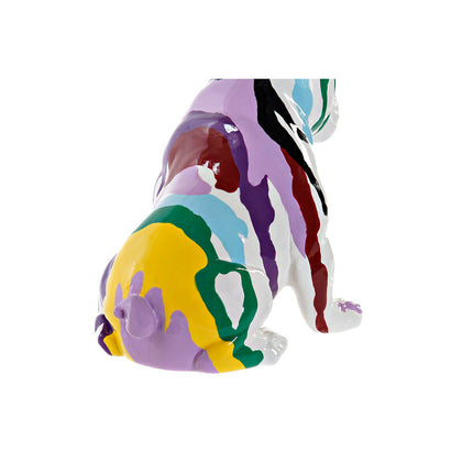 Deko-Figur DKD Home Decor Bunt Hund Lackierung 20 x 12,5 x 17,5 cm (2 Stück)