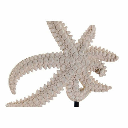 Deko-Figur DKD Home Decor Stern 20,20 x 8 x 31,5 cm Koralle Weiß Harz Marmor Seestern