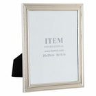 Fotorahmen DKD Home Decor Kristall Silberfarben Metall Papier Holz MDF