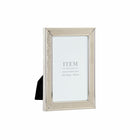 Fotorahmen DKD Home Decor Kristall Metall Papier Holz MDF