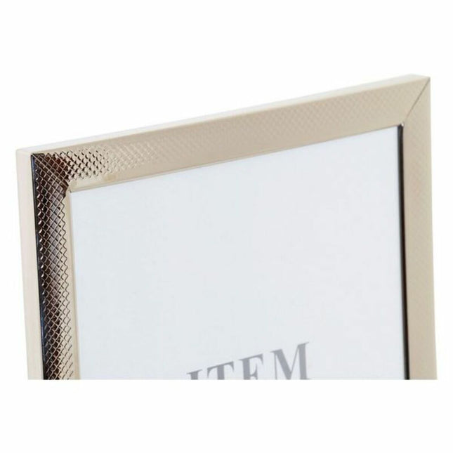 Fotorahmen DKD Home Decor Kristall Silberfarben Metall Papier Holz MDF