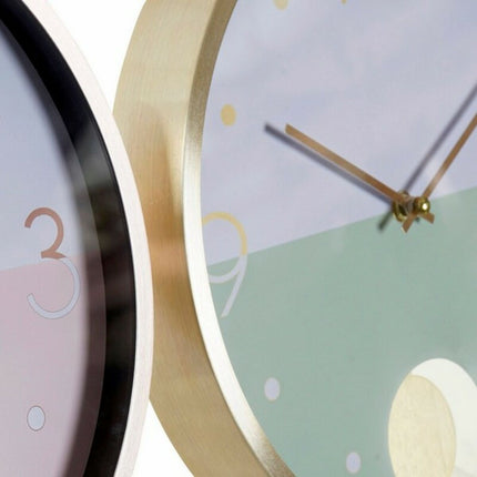 Wanduhr DKD Home Decor Pendel (2 pcs)