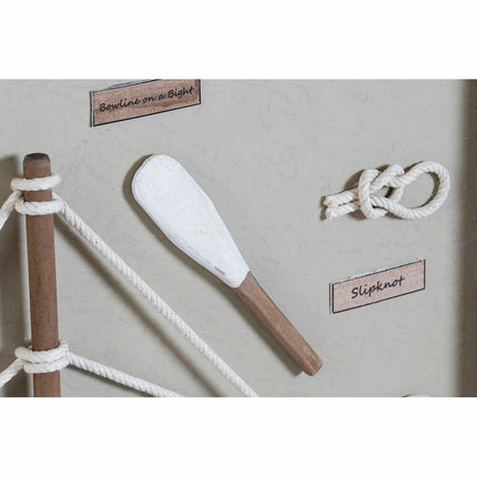 Bild DKD Home Decor 59 x 4 x 45 cm Knoten Mediterraner (2 Stück)