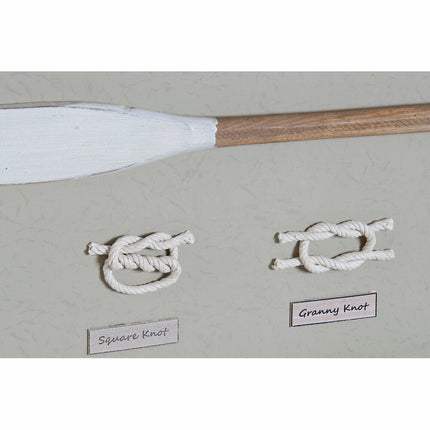 Bild DKD Home Decor 59 x 4 x 45 cm Knoten Mediterraner (2 Stück)