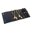 Kabel-Ordnungshilfe DKD Home Decor 8424001737758 Polyurethan 29 x 1 x 14 cm Schwarz Camel (4 Stücke)