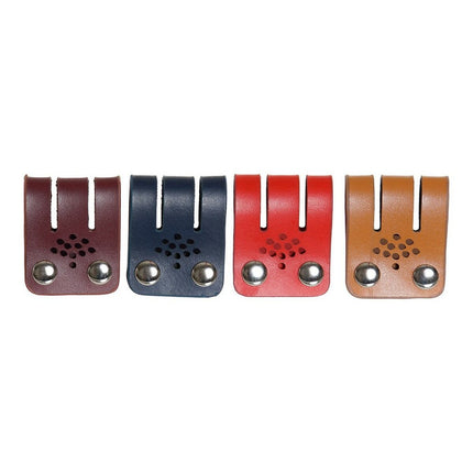 Kabel-Ordnungshilfe DKD Home Decor Polyurethan 3 x 1 x 6 cm Schwarz Camel (4 Stücke)