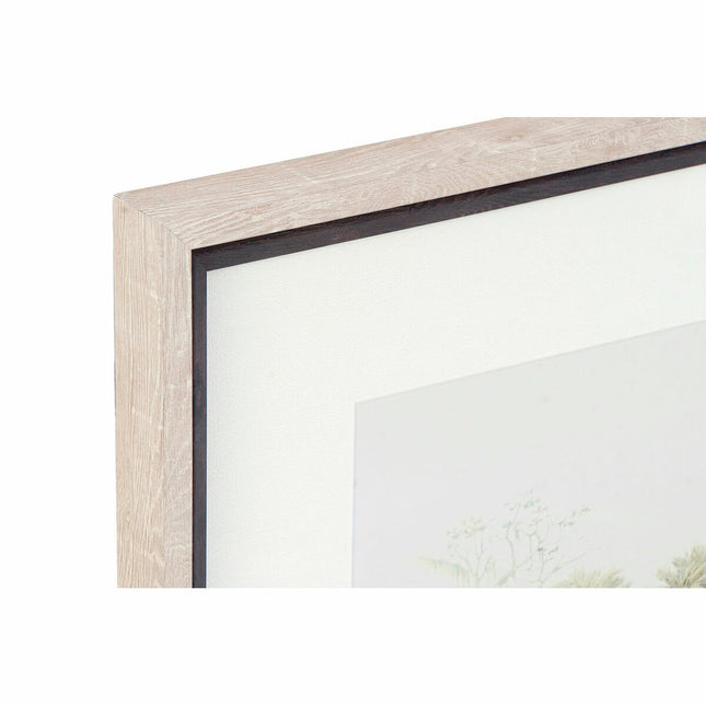 Bild DKD Home Decor Fugl Orientalisch (88 x 3,5 x 70 cm)