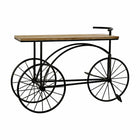 Konsole DKD Home Decor Tanne Schwarz Fahrrad Metall (128 x 40 x 82 cm)