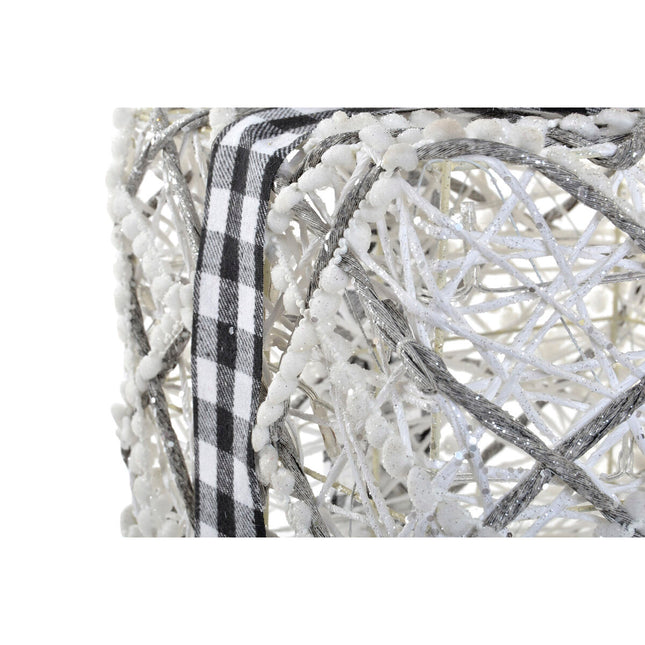 Weihnachtsschmuck DKD Home Decor Rattan (3 Stücke) (25 x 25 x 25	 cm)