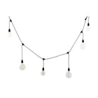 LED-Lichterkette DKD Home Decor Schwarz E27 (12 x 25 x 650 cm)