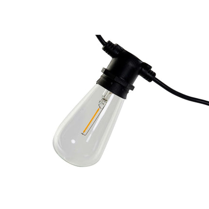 LED-Lichterkette DKD Home Decor Schwarz E27 (6 x 15 x 950 cm)