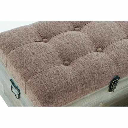 Truhensatz DKD Home Decor 65 x 38 x 34 cm natürlich Grau Beige Holz Braun Traditionell
