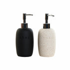 Seifenspender DKD Home Decor PVC Steingut (2 pcs) (8 x 8 x 18 cm)