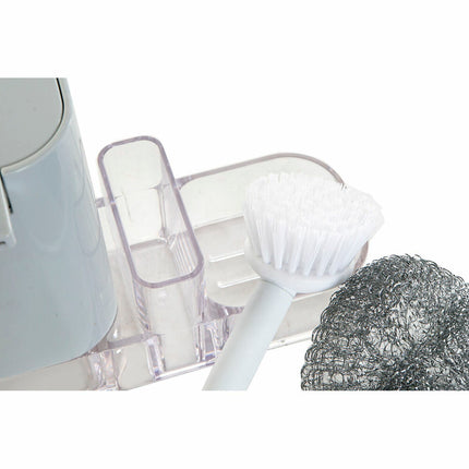 Seifenspender DKD Home Decor Küche PVC (19 x 7,5 x 16 cm) (3 Stücke)