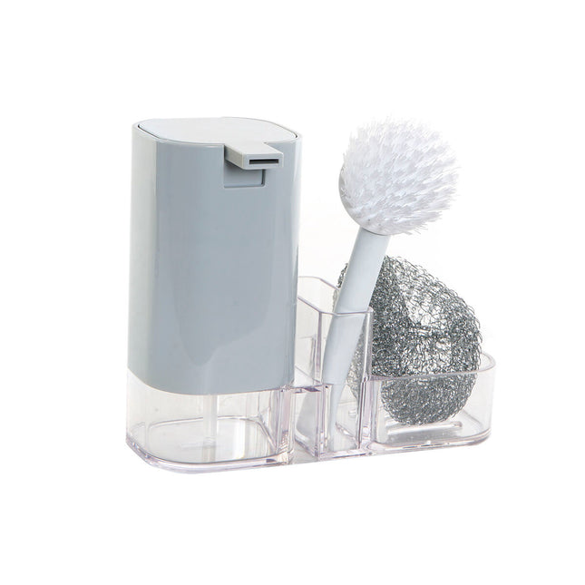 Seifenspender DKD Home Decor Küche PVC (19 x 7,5 x 16 cm) (3 Stücke)