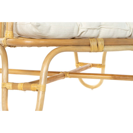Sessel DKD Home Decor 76 x 72 x 80 cm natürlich Beige Rattan