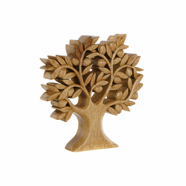 Deko-Figur DKD Home Decor Braun Akazienholz Baum natürlich 30 x 5 x 30 cm