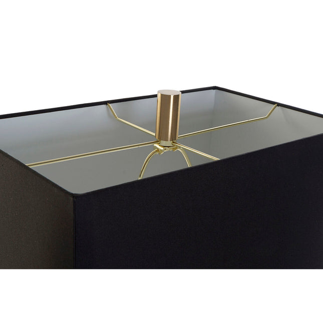 Tischlampe DKD Home Decor Schwarz Gold Metall 60 W 240 V 38 x 23 x 78 cm