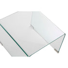 Satz mit 2 Tischen DKD Home Decor 48 x 45 x 31,5 cm Kristall Durchsichtig Kunststoff