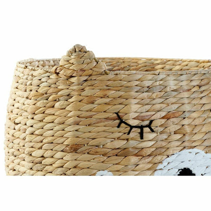 Korb-Set DKD Home Decor 51 x 51 x 33 cm Für Kinder Bär