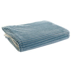 Decke DKD Home Decor 150 x 200 x 2 cm Himmelsblau Grundlegend