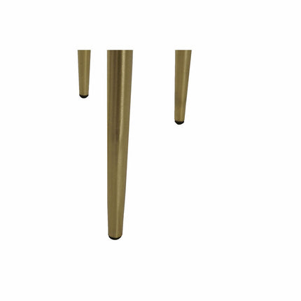 3er-Set Tischchen DKD Home Decor Schwarz Gold Metall Weiß grün Marmor (68 x 46,5 x 53 cm) (3 Stück)