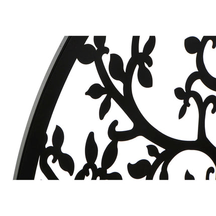 Wanddekoration DKD Home Decor Schwarz Baum Indianer 100 x 1 x 100 cm (2 Stück)