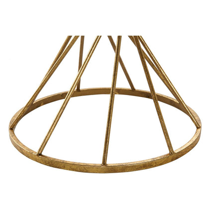 kleines Beistelltischchen DKD Home Decor Gold Metall Spiegel 40 x 40 x 56 cm
