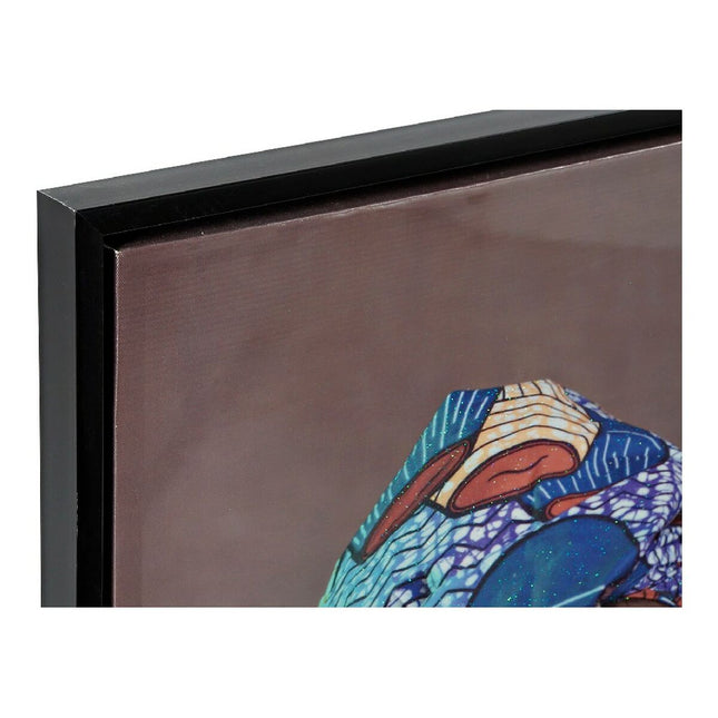 Bild DKD Home Decor African Art 65 x 3,5 x 90 cm Kolonial Afrikanerin Lackierung (2 Stück)