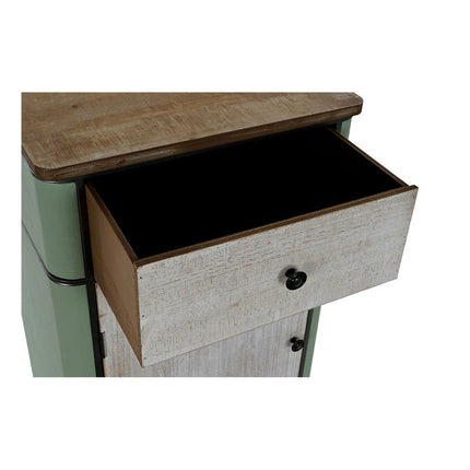 Schubladenschrank DKD Home Decor 8424001771653 48,5 x 42 x 82,5 cm Sixties Metall Weiß grün Holz MDF