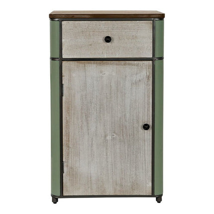 Schubladenschrank DKD Home Decor 8424001771653 48,5 x 42 x 82,5 cm Sixties Metall Weiß grün Holz MDF