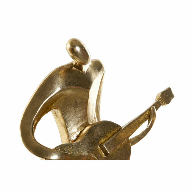 Deko-Figur DKD Home Decor 31 x 18 x 45 cm Gold Musiker (2 Stück)
