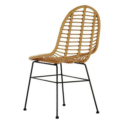 Havestol DKD Home Decor Metall Rattan (49 x 56 x 91 cm)