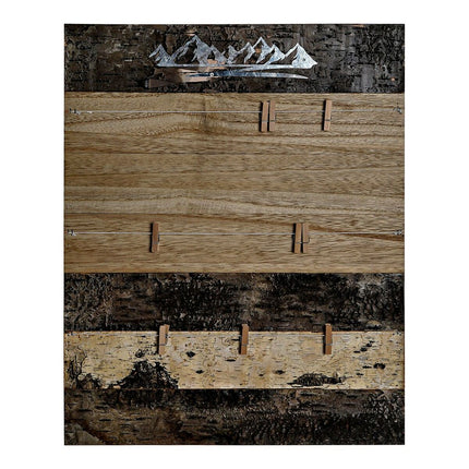 Fotorahmen DKD Home Decor 8424001775811 Metall Holz 40 x 2 x 50 cm