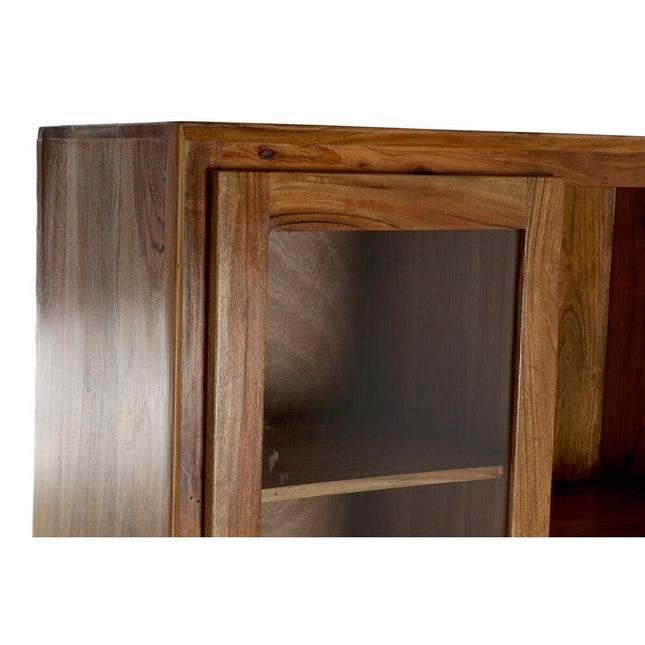 Displayständer DKD Home Decor 145 x 40 x 162 cm Kristall Akazienholz