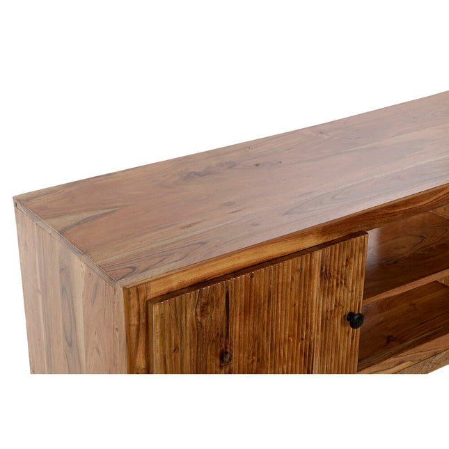 TV-Möbel DKD Home Decor 145 x 42 x 61 cm Schwarz Braun Akazienholz