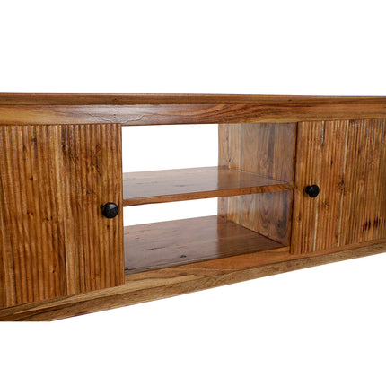 TV-Möbel DKD Home Decor 145 x 42 x 61 cm Schwarz Braun Akazienholz