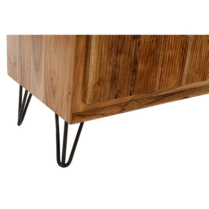 TV-Möbel DKD Home Decor 145 x 42 x 61 cm Schwarz Braun Akazienholz