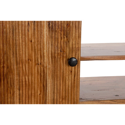 TV-Möbel DKD Home Decor 145 x 42 x 61 cm Schwarz Braun Akazienholz