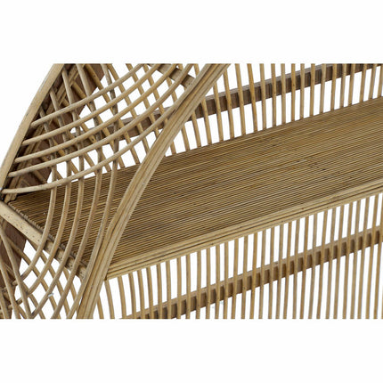 Regal DKD Home Decor natürlich Rattan 2 Regale (80 x 14,5 x 80 cm)