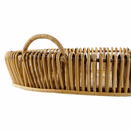 Schale DKD Home Decor 58 x 58 x 14,5 cm natürlich (2 Stück)