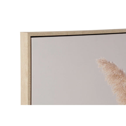 Bild DKD Home Decor Pflanzenblatt Skandinavisch 82,5 x 4,3 x 120 cm (2 Stück)