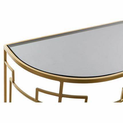 Konsole DKD Home Decor Kristall Gold Metall (107 x 36 x 78,5 cm)