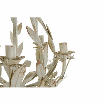 Deckenlampe DKD Home Decor 48 x 48 x 153 cm 48 x 48 x 69 cm Metall Weiß Orientalisch