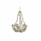 Deckenlampe DKD Home Decor 48 x 48 x 153 cm 48 x 48 x 69 cm Metall Weiß Orientalisch